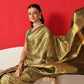 Baluchari Silk Saree With Zari Woven Rich Pallu & Contrast Border