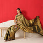 Baluchari Silk Saree With Zari Woven Rich Pallu & Contrast Border