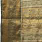 Floral Baluchari Silk Saree With Zari Woven Rich Pallu & Contrast Border