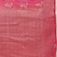 Floral Banarasi Organza Soft Silk Pink Saree
