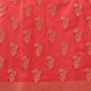 Floral Banarasi Organza Soft Silk Red Saree