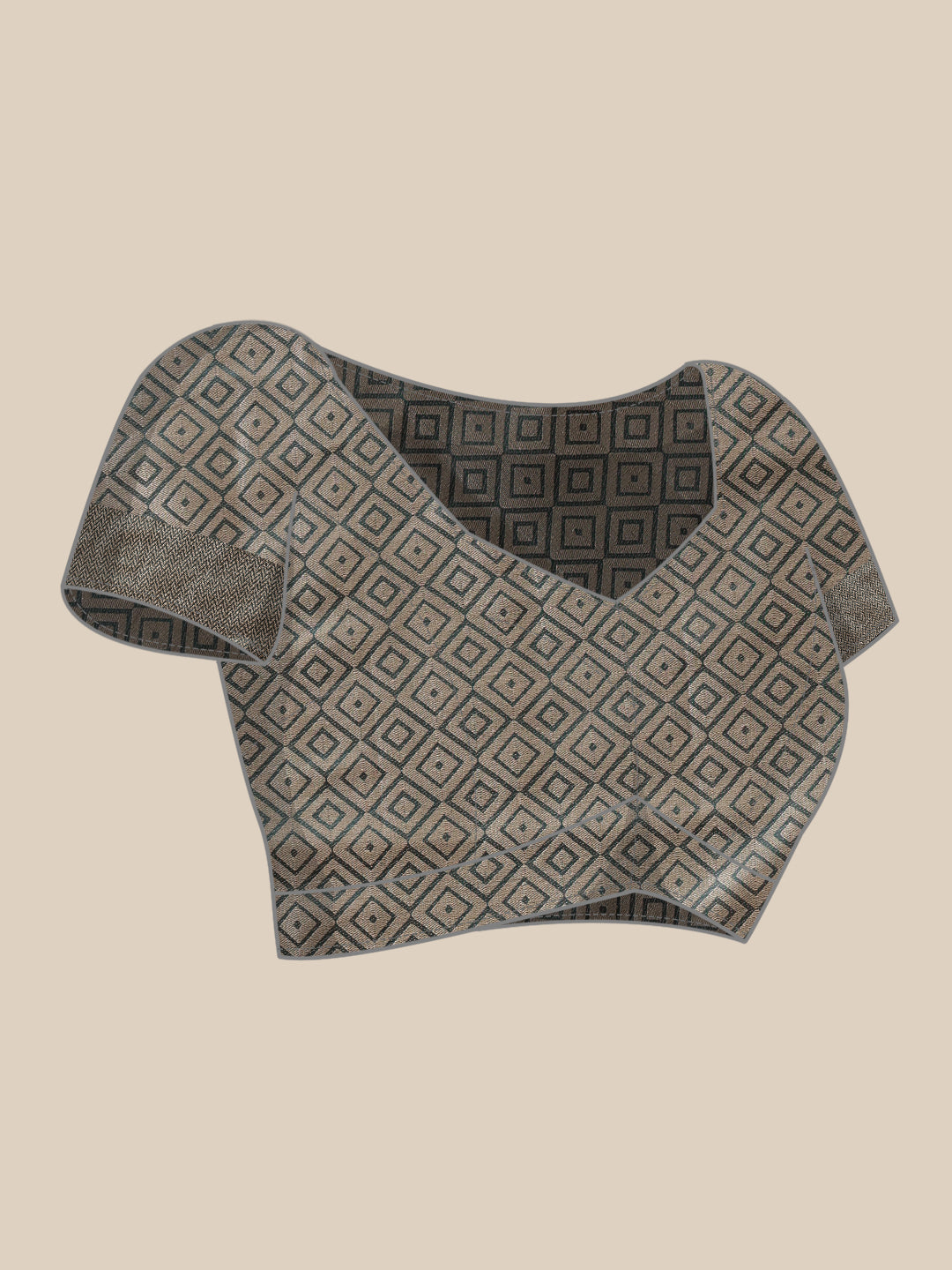 Floral Banarasi Organza Soft Silk Teal Saree