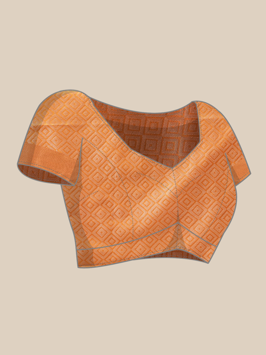 Floral Banarasi Organza Soft Silk Yellow Saree