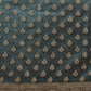 Banarasi Organza Soft Silk Teal Saree With Small Floral Border