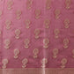 Floral Banarasi Organza Soft Silk Wine Saree