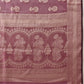 Floral Banarasi Organza Soft Silk Wine Saree