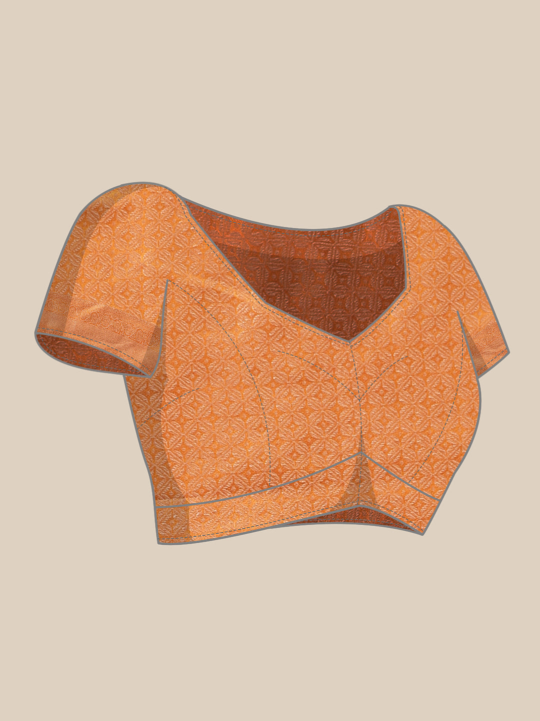 Floral Banarasi Organza Soft Silk Yellow Saree