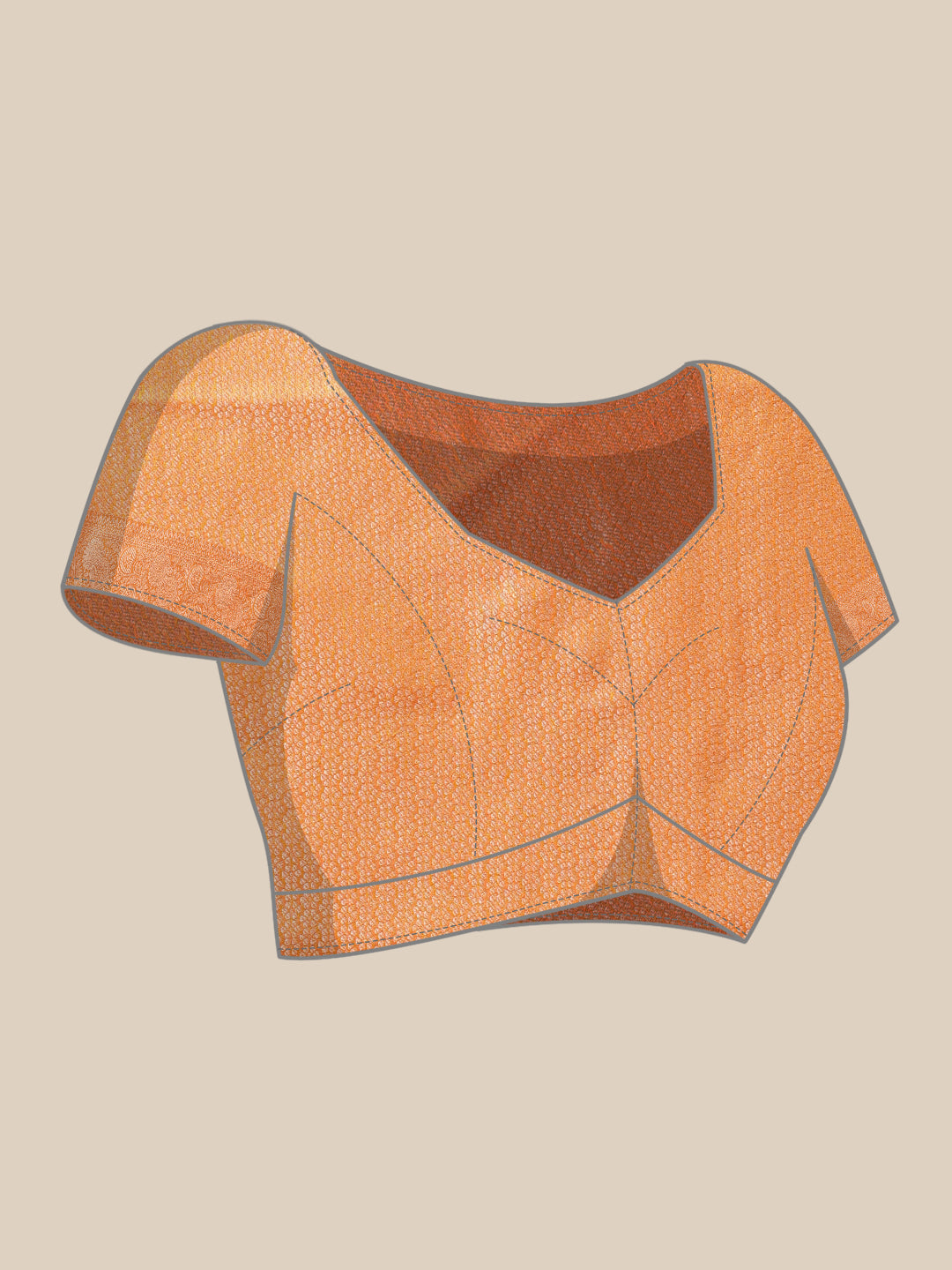 Banarasi Organza Soft Silk Yellow Saree