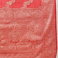 Laheriya Floral Banarasi Organza Soft Silk Red Saree