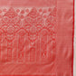 Organza Soft Silk Red Saree With Floral Border