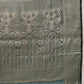 Organza Soft Silk Teal Saree With Floral Border
