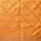 Organza Soft Silk Yellow Saree With Floral Border