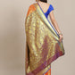 Women's Kanchipuram Soft Silk Zari Woven Saree