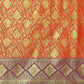 Women's Kanchipuram Soft Silk Zari Woven Saree