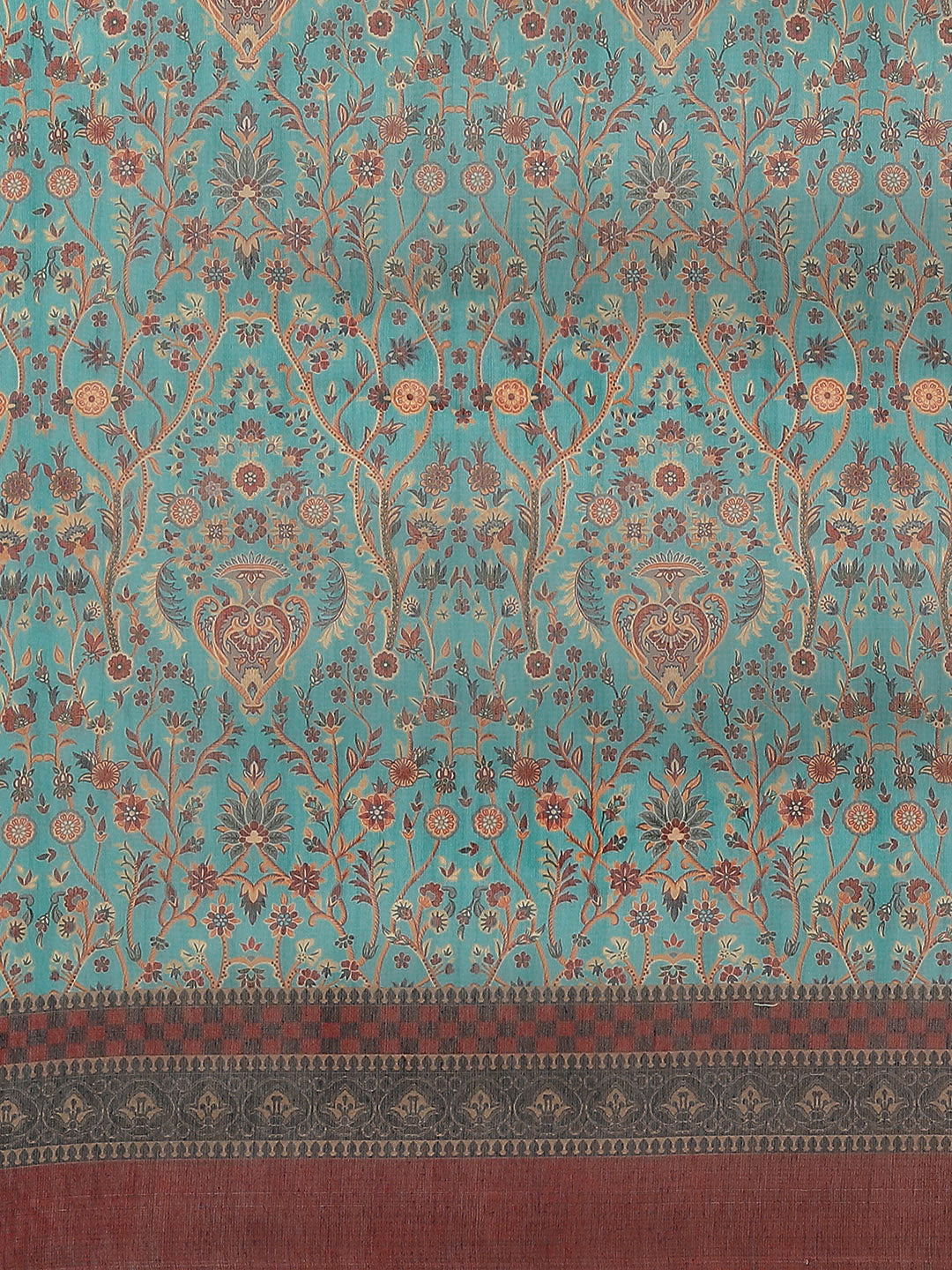 Women's Kalamkari Digital Printed Saree