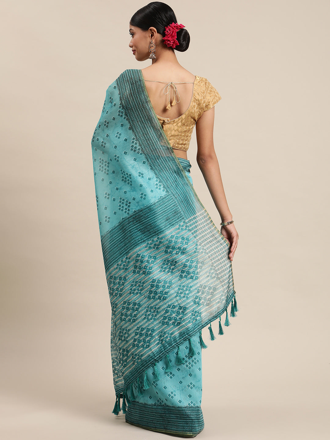 Women's Kalamkari Digital Printed Saree