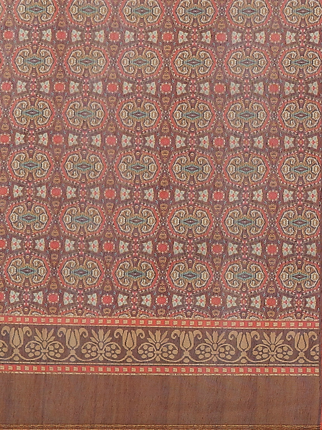 Women's Kalamkari Digital Printed Saree