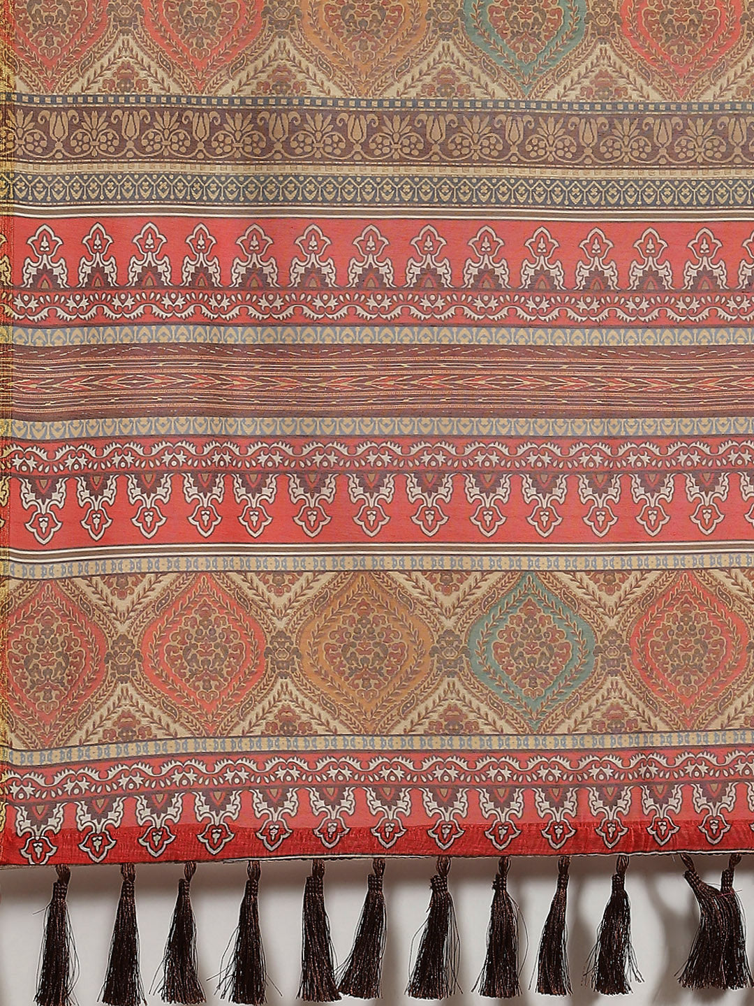 Women's Kalamkari Digital Printed Saree
