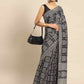 Digital Printed Cotton Blend Chanderi Saree