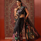 Digital Printed Chanderi Saree