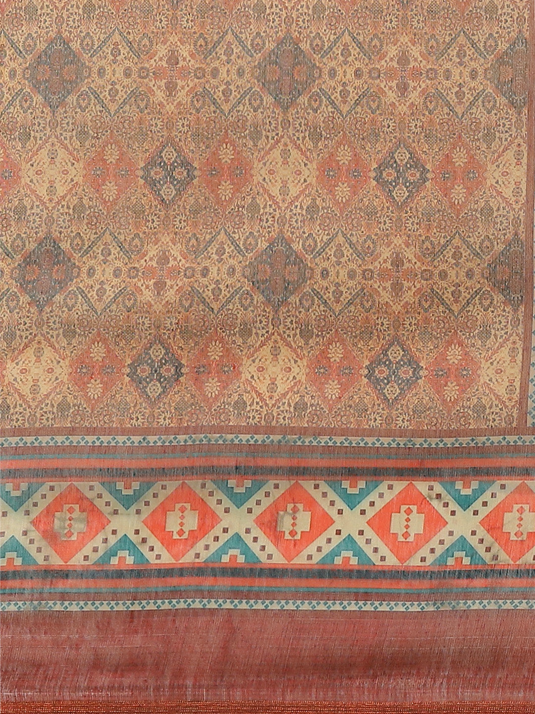 Women's Kalamkari Digital Printed Saree