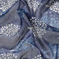 Digital Printed Cotton Blend Chanderi Saree