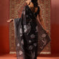 Digital Printed Chanderi Saree