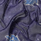 Digital Printed Cotton Blend Chanderi Saree