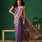 Digital Printed Chanderi Saree