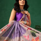 Digital Printed Chanderi Saree