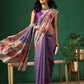 Digital Printed Chanderi Saree
