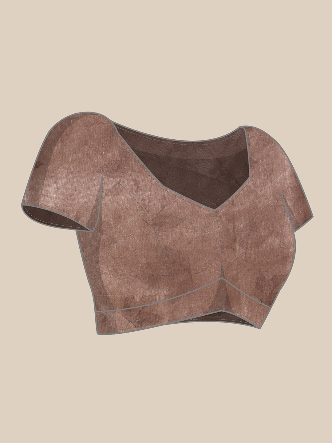 Digital Printed Chanderi Saree