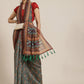 Women's Kalamkari Digital Printed Saree