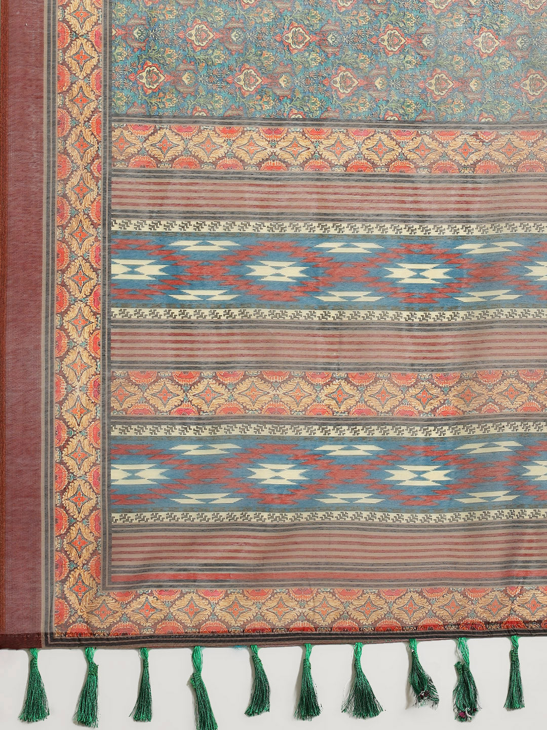 Women's Kalamkari Digital Printed Saree