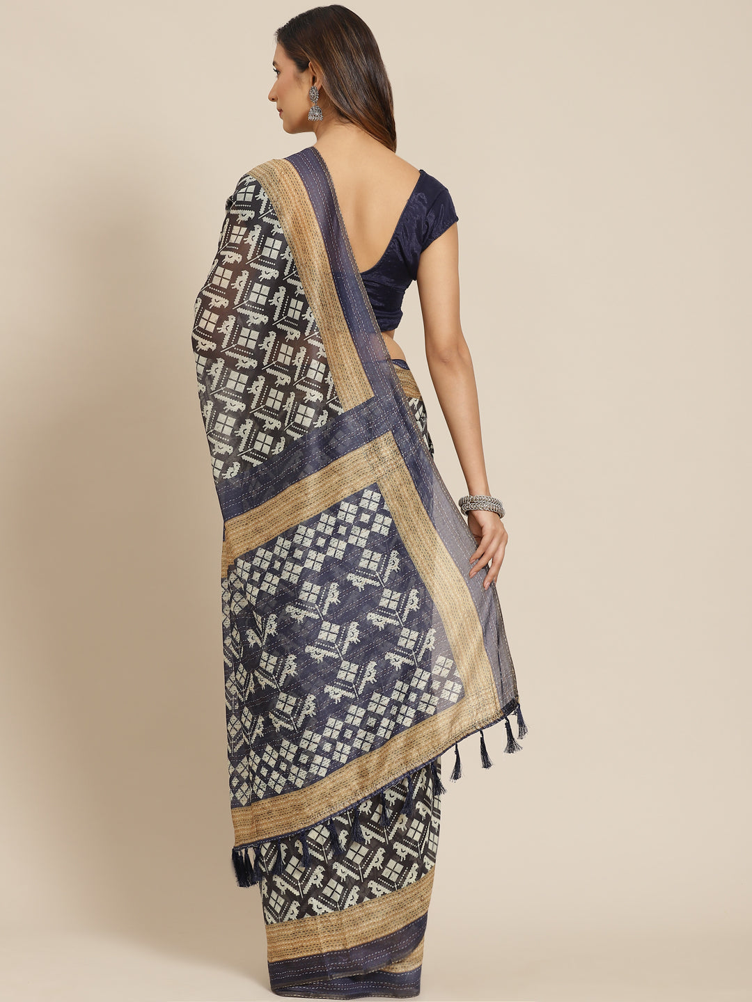 Women's Kalamkari Digital Printed Saree