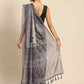 Digital Printed Cotton Blend Chanderi Saree