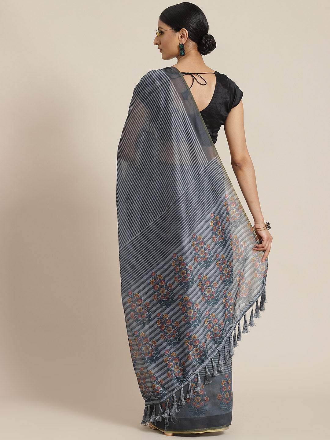 Women's Kalamkari Digital Printed Saree