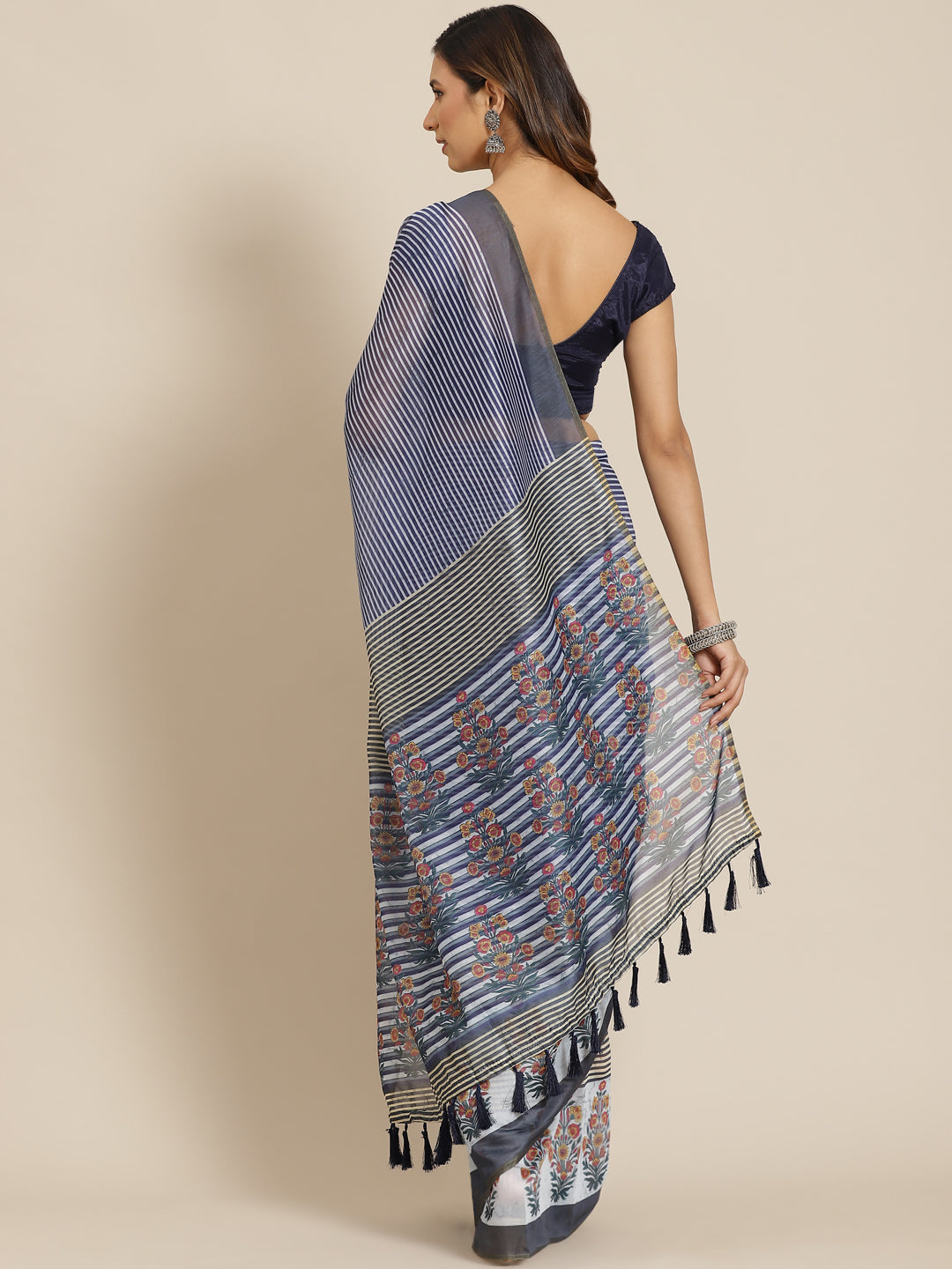 Women's Kalamkari Digital Printed Saree