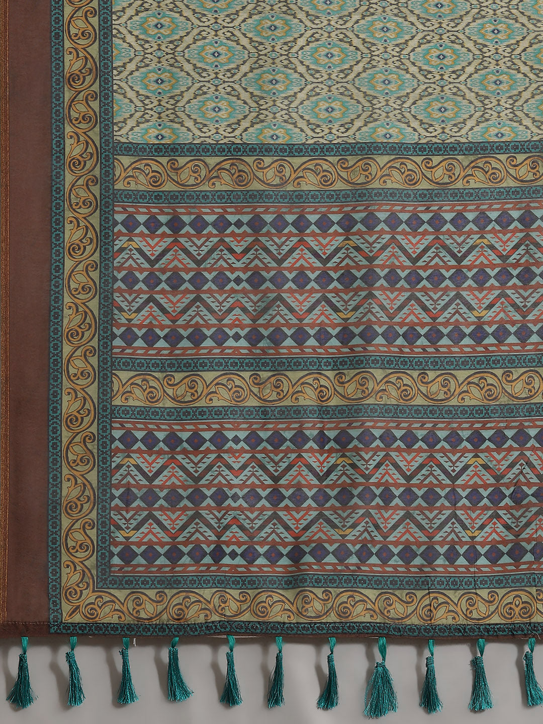 Women's Kalamkari Digital Printed Saree