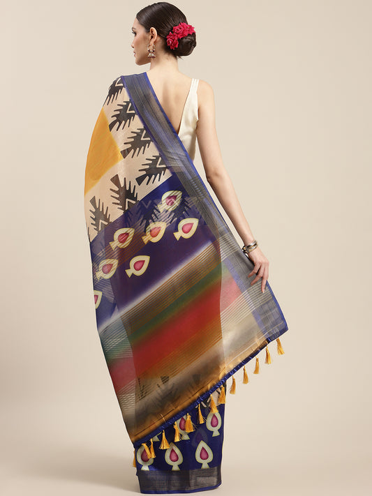 Women's Batik Digital Printed Saree