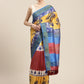 Women's Batik Digital Printed Saree