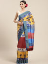Women's Batik Digital Printed Saree