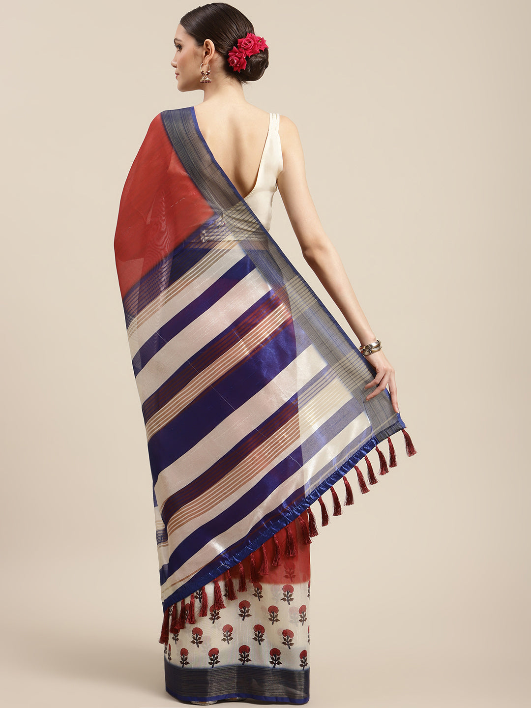 Women's Batik Digital Printed Saree