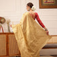 Women's Kanjivaram Tissue Silk Zari Woven Saree