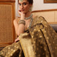 Women's Kanjivaram Tissue Silk Zari Woven Saree