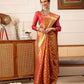 Women's Kanjivaram Tissue Silk Zari Woven Saree