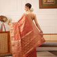 Women's Kanjivaram Tissue Silk Zari Woven Saree