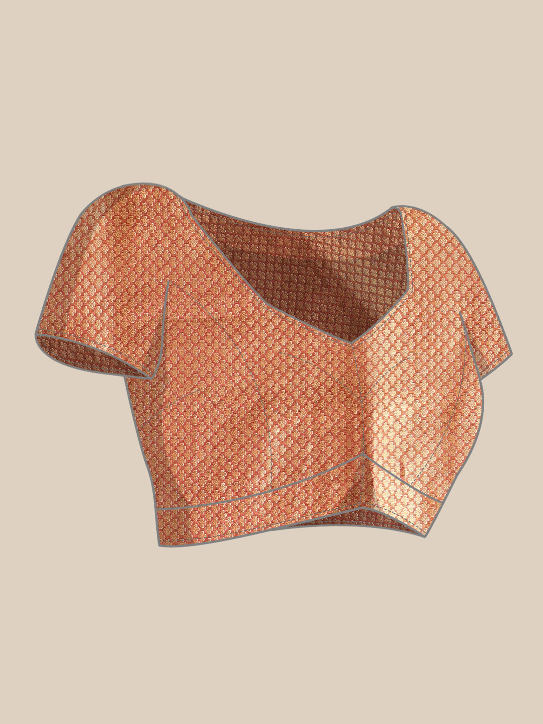 Women's Kanjivaram Tissue Silk Zari Woven Saree