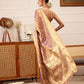 Women's Kanjivaram Tissue Silk Zari Woven Saree