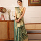 Women's Kanjivaram Tissue Silk Zari Woven Saree